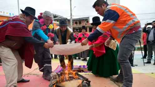 ofrenda pachamama